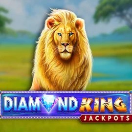 Diamond King Jackpots logo by SpinPlay Games inbet Casino