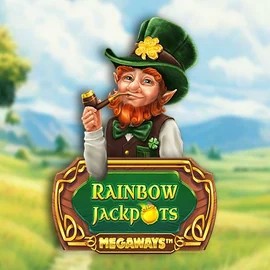 Rainbow Jackpots Megaways logo – Jackpots by Red Tiger Gaming at inbet Casino